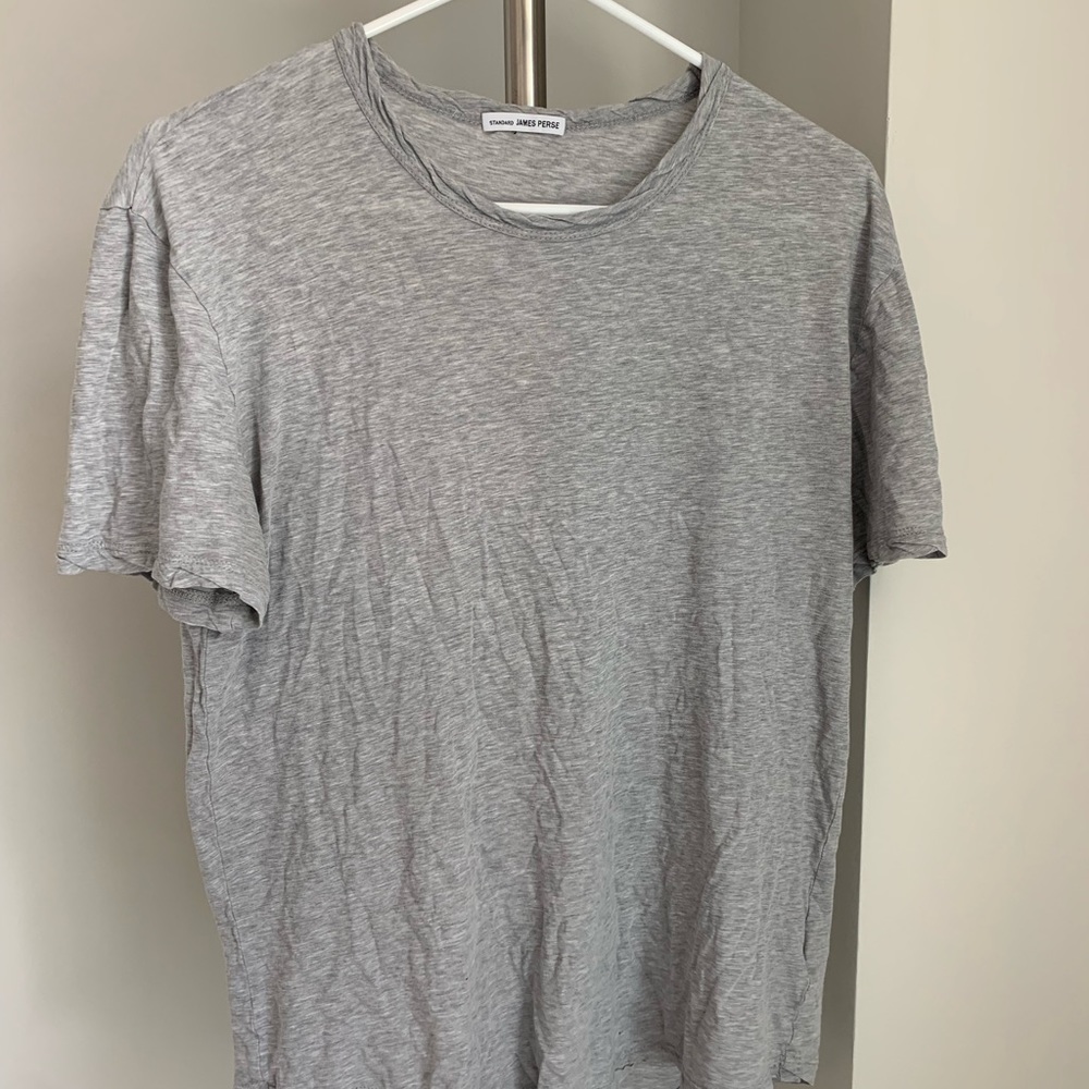 James Perse Men’s Grey T-Shirt
